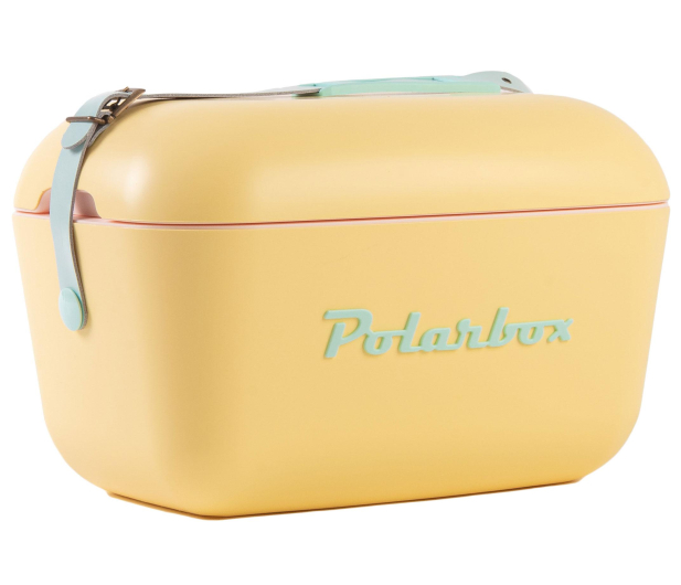 POLARBOX Lodówka turystyczna Polarbox Yellow – Cyan Pop  20L - 1503805 - zdjęcie